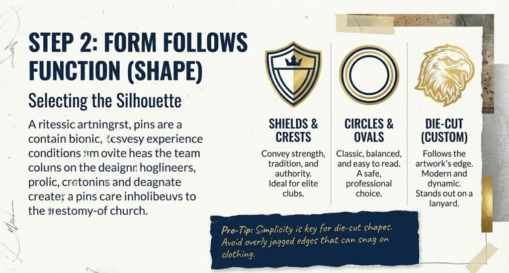 Selecting Shape Guide to selecting design shapes for Custom Volleyball Pins